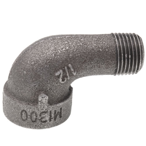 Main product image of 1/2" Extra Heavy Black 90° Street Elbow