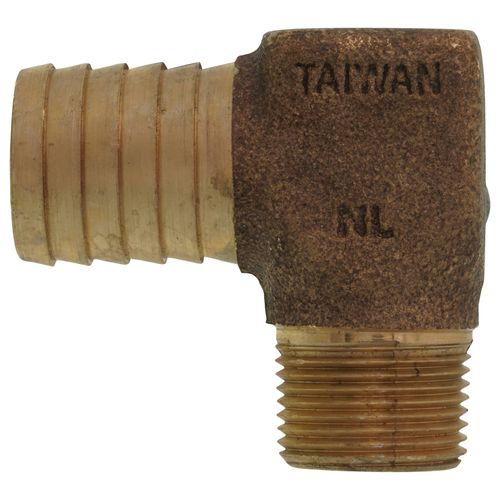 Main product image of 3/4" MPT x 1" Insert Male Hydrant Elbow (Lead Free)