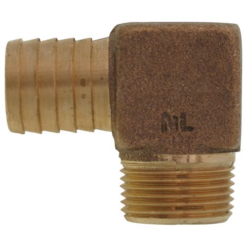 Main product image of 1" MPT x Insert Male Hydrant Elbow (Lead Free)