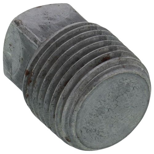 Main product image of 3/8" Black Steel Square Head Solid Pipe Plug