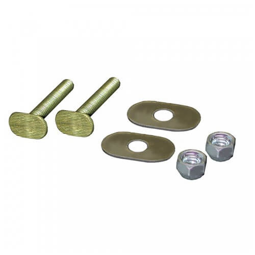 Main product image of 1/4" x 1-3/4" Closet Bolts w/ Oval Washer (box of 100 each)