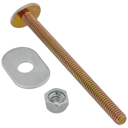 Main product image of 1/4" x 3-1/2" Closet Bolts w/ Oval Washer (box of 100 each)