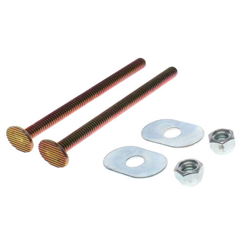 C02004B Jones Stephens C02004B 5/16" x 21/4" Closet Bolts w/ Oval