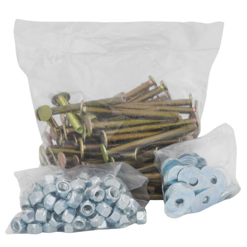 Main product image of 5/16" x 3-1/2" Closet Bolts w/ Oval Washer (box of 100 each)