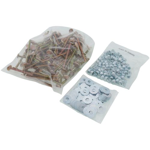 Main product image of 1/4" x 3-1/2" Closet Bolts w/ Round Washer (box of 100 each)