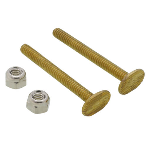 Main product image of 1/4" x 2-1/4" Closet Bolts w/ Oval Washer (box of 100 each)
