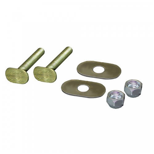 Main product image of 1/4" x 3-1/2" Closet Bolts w/ Oval Washer (box of 100 each)