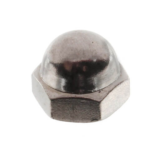 C02810 Jones Stephens C02810 5/16" x 9/16" Zinc Plated Closed Acorn Nut