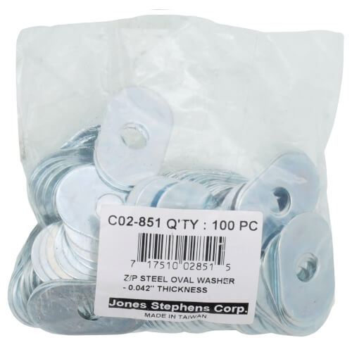 Main product image of Oval Zinc Plated Washer (Box of 100)