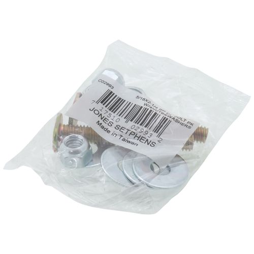 Main product image of 5/16" x 2-1/4" Brass Plated Closet Bolt - Elite Packs (box of  50 pairs)