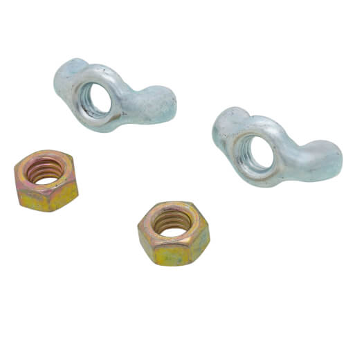 Main product image of 5/16" x 3" Brass Plated Tank to Bowl Bolt Set w/ Wing Nut (box of 50 pairs)