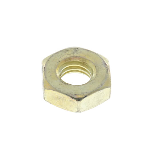 Main product image of 5/16-18" Brass Plated Heavy Hex Jam Nut (Box of 100)
