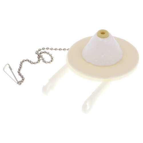 Main product image of Eljer Original Unit Flapper w/ beaded chain (box of 10)