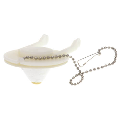 Main product image of Eljer Original Unit Flapper w/ beaded chain (box of 10)