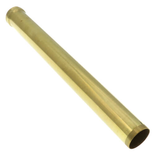 Main product image of 1" x 1-1/8" x 10" Brass Overflow Tube