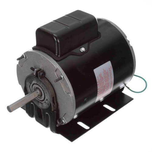 Main product image of 1/4 HP 115v 2 speed Direct Drive Fan Motor, 1 PH, 1200/1200 RPM,  48Z Frame, TEAO