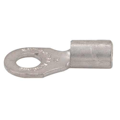 Main product image of #10 Bolt Hole Non-Insulated Copper Ring Terminal, 12-10 AWG
