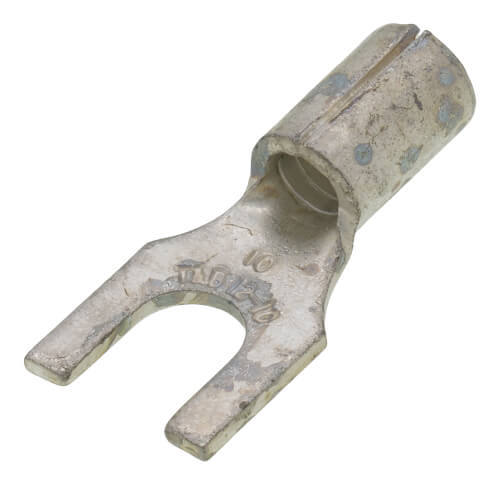 C1010F StaKon C1010F 10 Bolt Hole NonInsulated Copper Fork