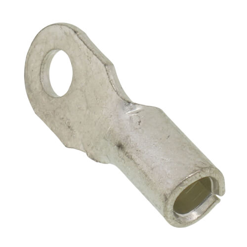 Main product image of #6 Bolt Hole Non-Insulated Copper Ring Terminal, 12-10 AWG