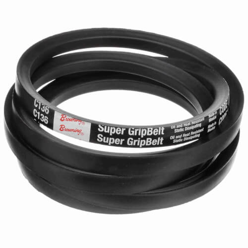 Main product image of 7/8" x 17/32" Super Gripbelt, C Belt Section,  138.9" Pitch
