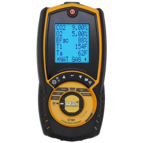 Main product image of C161C, Flue Gas Combustion Analyzer w/ Case