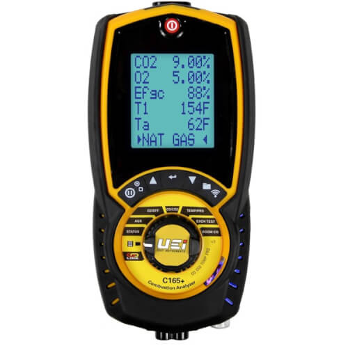 Main product image of C165+ Residential/Commercial Combustion Analyzer Kit for Oil-Fired Appliances /Printer