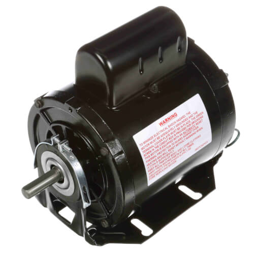 Main product image of 1/4 HP 115/230v Fan and Blower HVAC/R Motor, 1 PH, 1800 RPM, 48 Frame, ODP