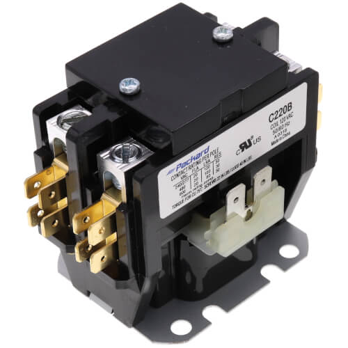 C220B - Packard C220B - 2 Pole Contactor (120V, 20 Amp)