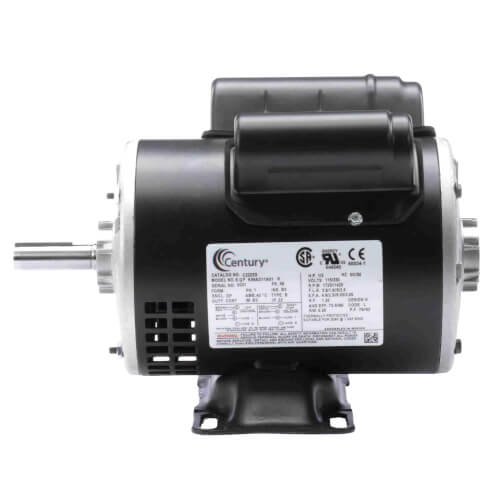 C222ES - Century C222ES - 1/3 HP 115/230v General Purpose Motor, 1 PH ...