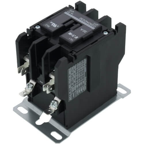 thumbnail image 2 of Ex9CK30B20B7 Definite Purpose Contactor - 30 Amp, 2 NO, 24V Coil With Lug Terminals 2 of 4