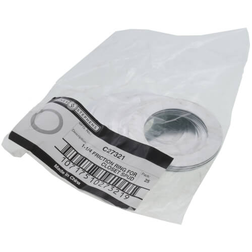 Main product image of 1-1/4" Closet Spud Friction Rings (box of 25)