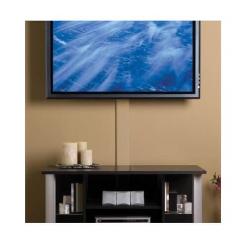 C30WIREMOLD Wiremold C30WIREMOLD 48" Flat Screen TV Cord Cover Kit (White)