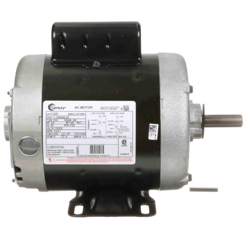 Main product image of Capacitor Start ODP Rigid Base Motor, 1/2 HP, 1725 RPM (115/230V)