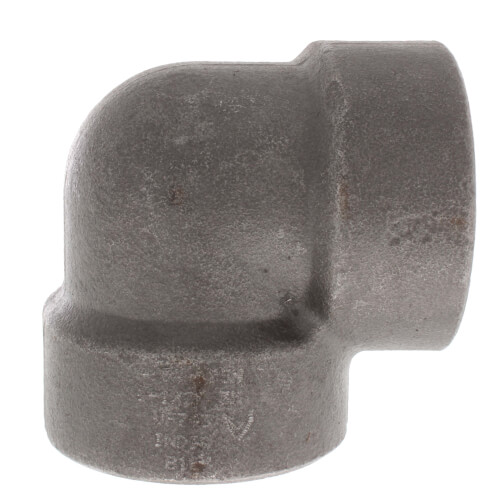 Main product image of 1-1/2" 3000# A105N Carbon Steel 90° Elbow NPT