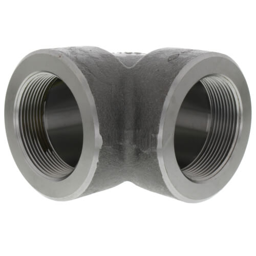 Main product image of 2" 3000# A105N Carbon Steel 90° Elbow NPT