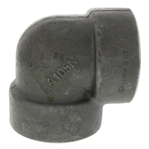 Main product image of 2" 3000# A105N Carbon Steel 90° Elbow NPT