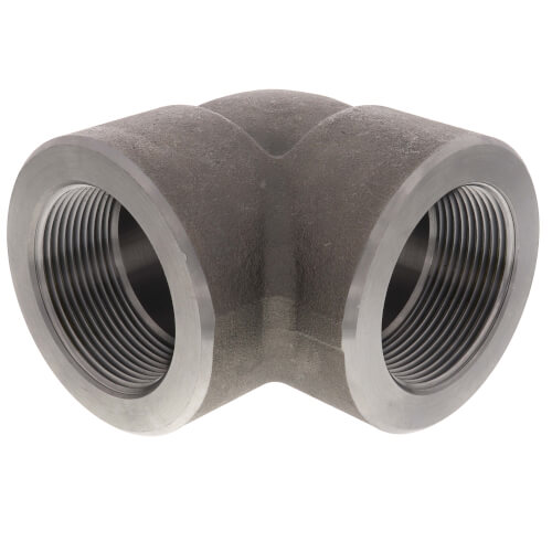 Main product image of 2-1/2" 3000# A105N Carbon Steel 90° Elbow NPT