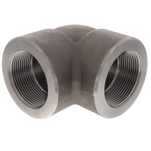 Main product image of 4" 3000# A105N Carbon Steel 90° Elbow NPT