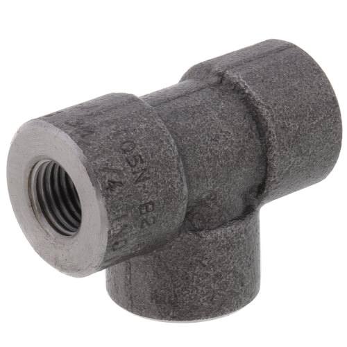 Main product image of 1/4" 3000# A105N Carbon Steel Tee NPT