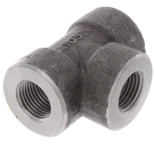 Main product image of 3/8" 3000# A105N Carbon Steel Tee NPT