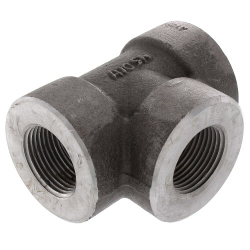 Main product image of 1" 3000# A105N Carbon Steel Tee NPT