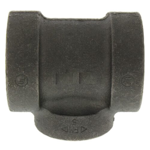 Main product image of 1" x 1" x 1/2" 3000# A105N Carbon Steel Reducing Tee NPT