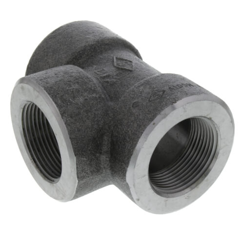 Main product image of 1-1/4" 3000# A105N Carbon Steel Tee NPT