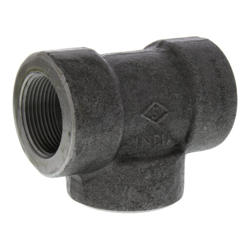Main product image of 1-1/4" 3000# A105N Carbon Steel Tee NPT