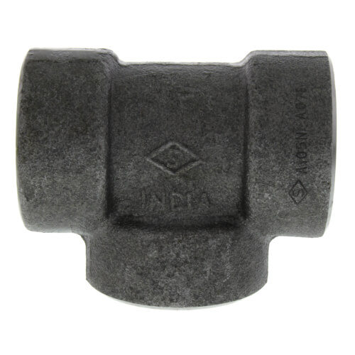 Main product image of 1-1/4" 3000# A105N Carbon Steel Tee NPT