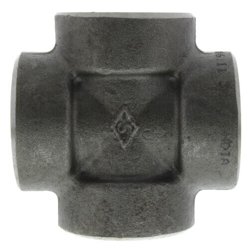 Main product image of 1/2" 3000# A105N Carbon Steel Cross (NPT)