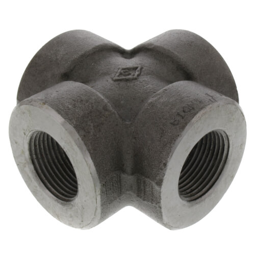 Main product image of 1" 3000# A105N Carbon Steel Cross (NPT)