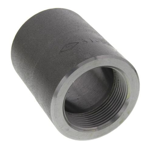 1-1/2" 3000# A105N Carbon Steel Coupling NPT