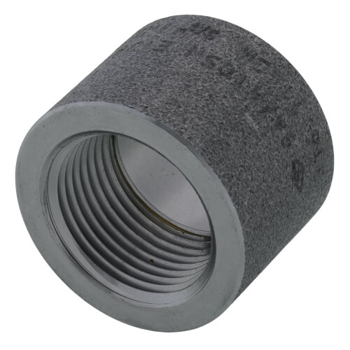 Main product image of 3/4" 3000# A105N Carbon Steel Half Coupling NPT