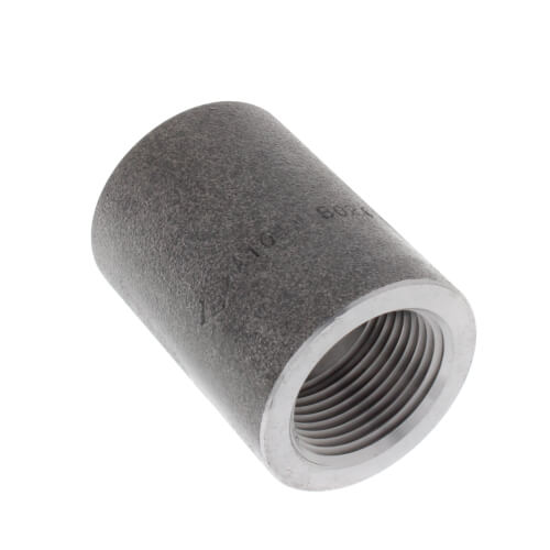 Main product image of 1" 3000# A105N Carbon Steel Half Coupling NPT